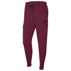 Men's - Nike Tech Fleece Joggers - Dark Beetroot/Black