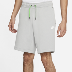 Men's - Nike Tech Fleece Shorts - Grey/Beige