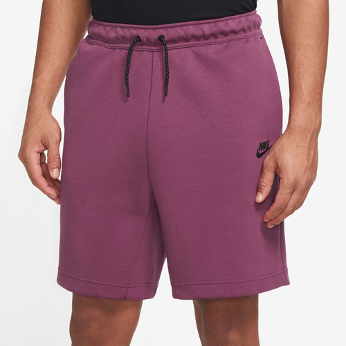 

Nike Mens Nike Tech Fleece Shorts - Mens Rosewood/Black Size S