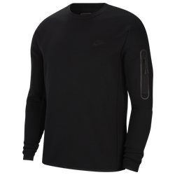 Men's - Nike Tech Fleece Crew - Black