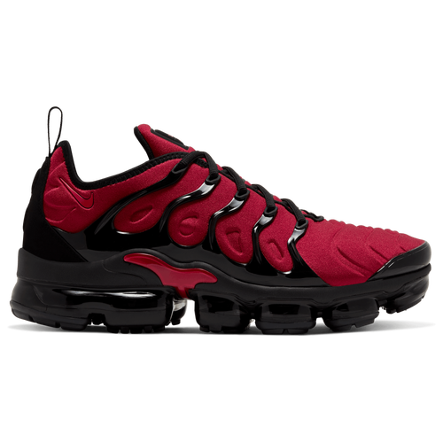 Nike Men's Air Vapormax Plus Running Sneakers From Finish Line In University Red/black/white
