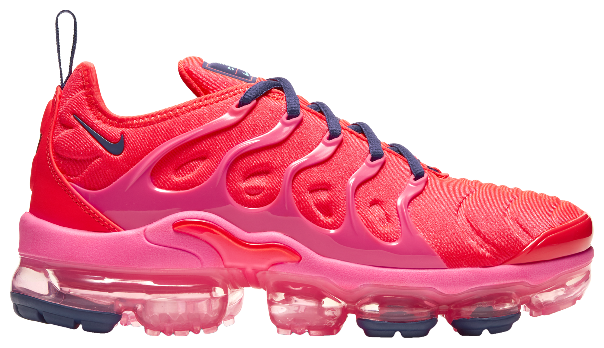 vapormax plus women's black and pink