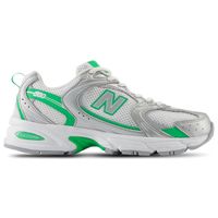 Green Apple/Silver Metallic/White