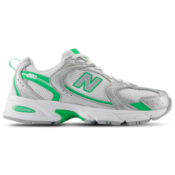 Women's - New Balance 530 - Green Apple/Silver Metallic/White