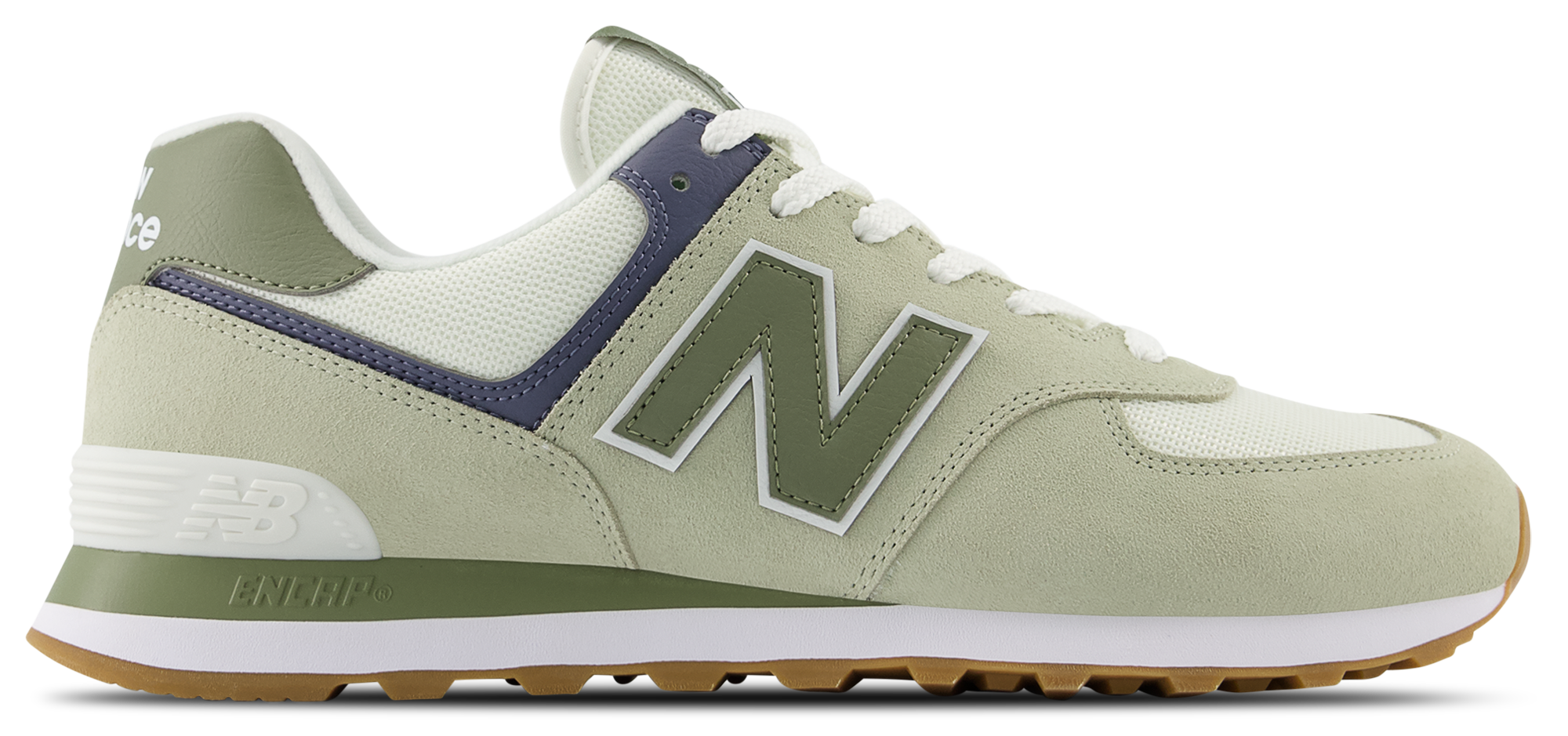 New balance 574 green white hotsell