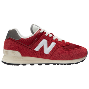 New balance 574 white on sale red