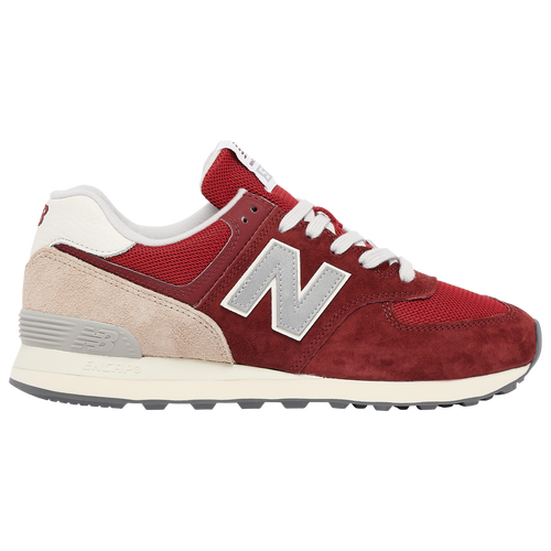 

New Balance Mens New Balance 574 Lunar New Year - Mens Shoes Crimson Red/Mindful Grey/Silver Metallic Size 12.0