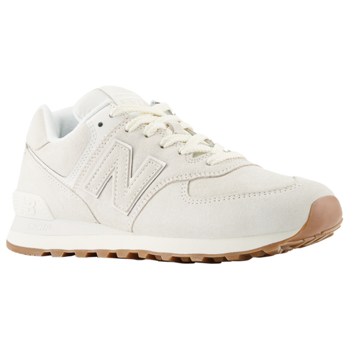 

New Balance Mens New Balance 574 - Mens Running Shoes White/Tan Size 9.0