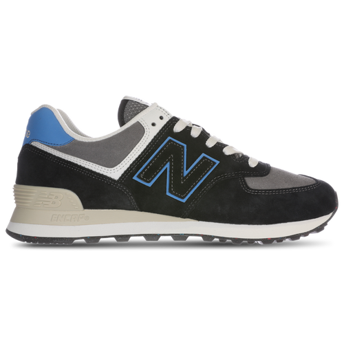 MENS - New Balance 574 - Black/Blue Agate