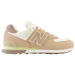 Men's - New Balance 574 - White/Tan