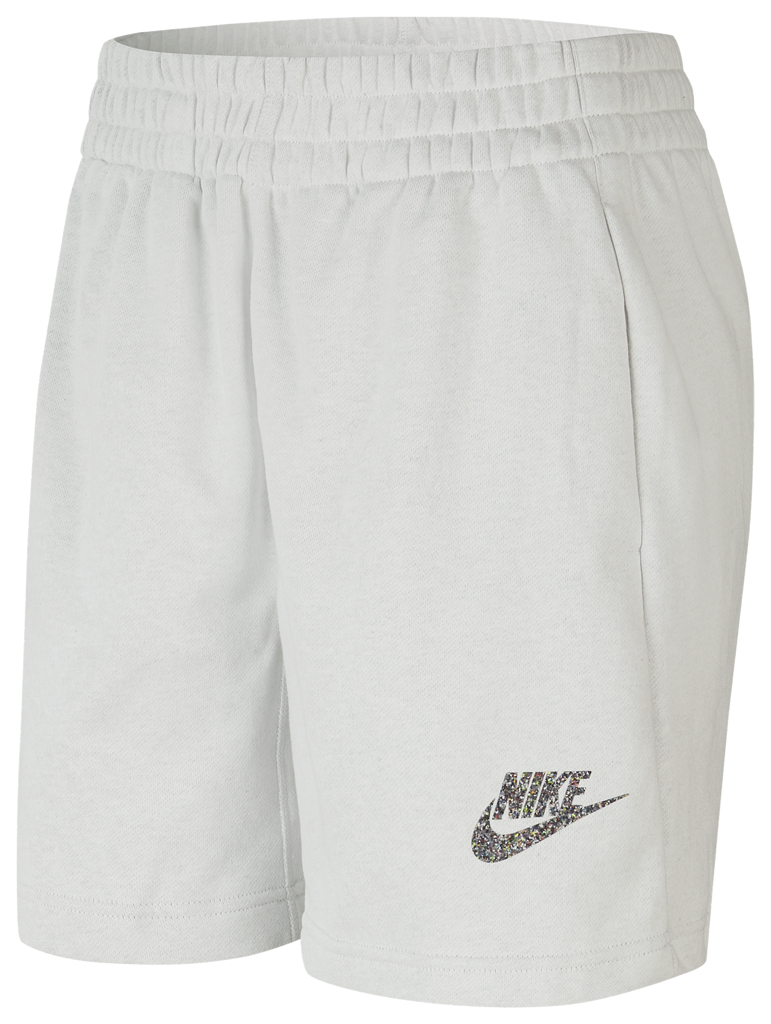 white and red nike shorts