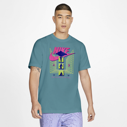 Men's - Nike Graphic T-Shirt - Blue/Pink
