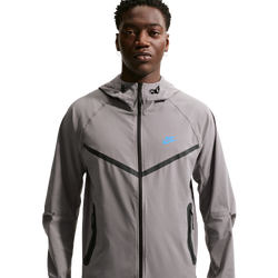 Men's - Nike Drifit Tech Woven Windrunner FZ Jacket - Pencil Point/Pencil Point/Blue Crystal