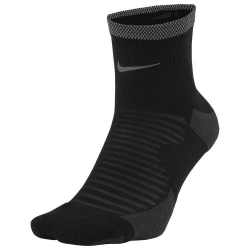 

Nike Mens Nike Spark Cushioned Ankle Socks - Mens Black Size M