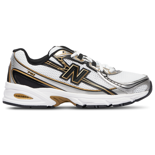New Balance 740 - New Balance White/Black Gold