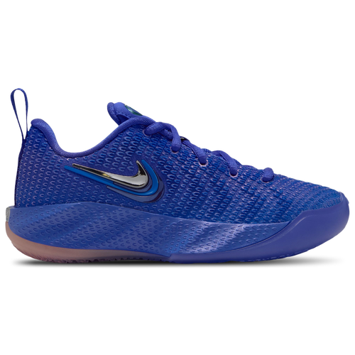 Nike Kids' Preschool Caitlin 1 'Caitlin Blue' Basketball Shoes, Size 13, Racer Blue/Teal Tint/Metallic Silver