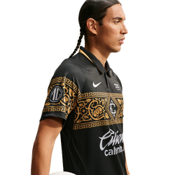 Men's - Nike CDG Dri-FIT ADV Match 3R Short Sleeve Jersey - Truly Gold/Flt Silver/Black