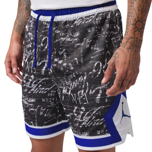 Jordan Mens Df Sport Aop Diamond Short In Black