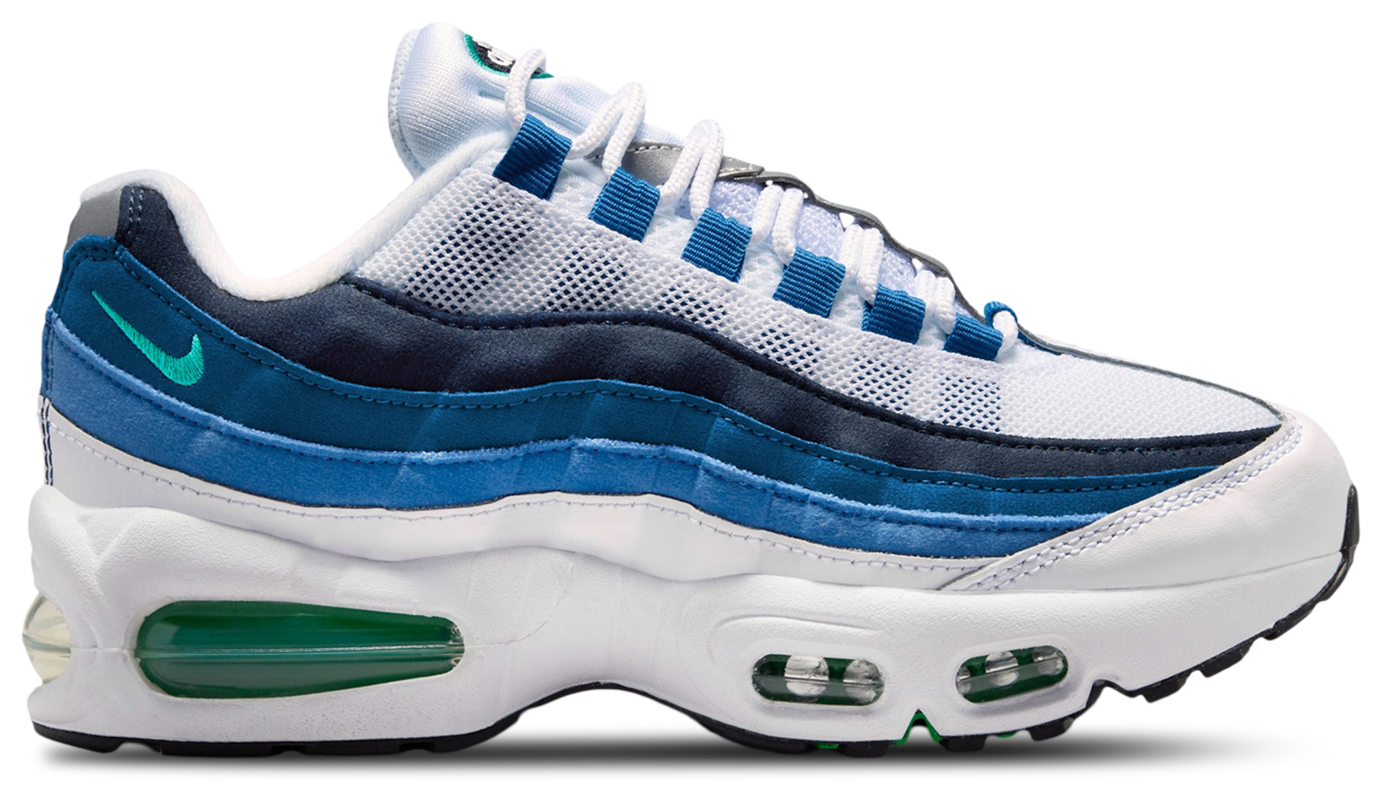 Nike Air Max 95 BB PRM Emerald - Boys' Grade School | Kids Foot Locker