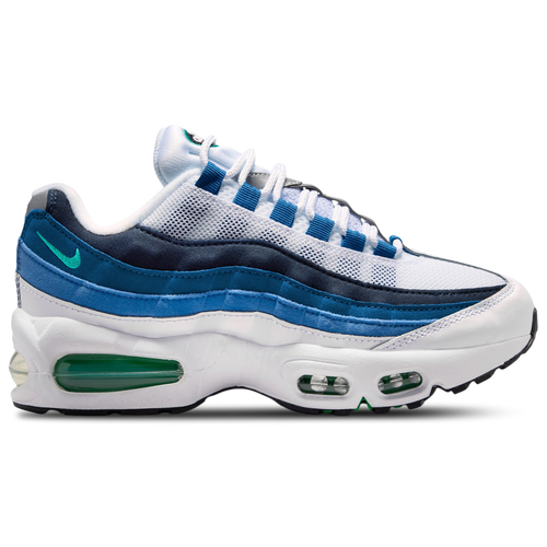 BOYS - Nike Air Max 95 BB PRM Emerald - White/Emerald Green Lake Blue