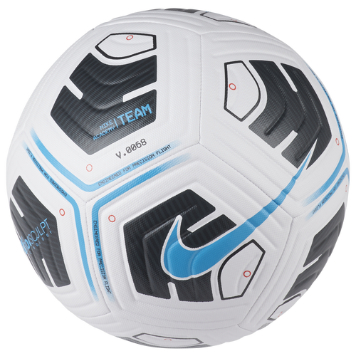 

Nike Nike Academy Team Soccer Ball - Adult White/Black/Lt Blue Fury Size 5