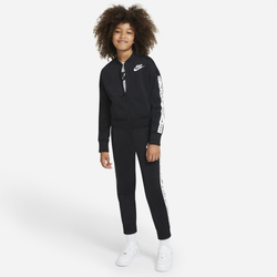 Girls' Grade School - Nike NSW Tricot Tracksuit - Black/White