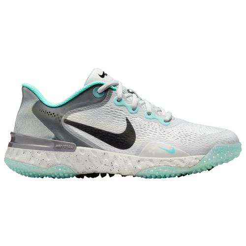 Nike Alpha Huarache Elite 3 Turf - Women's Turf Shoes - Photon Dust / Black / Smoke Grey - CU8403-003