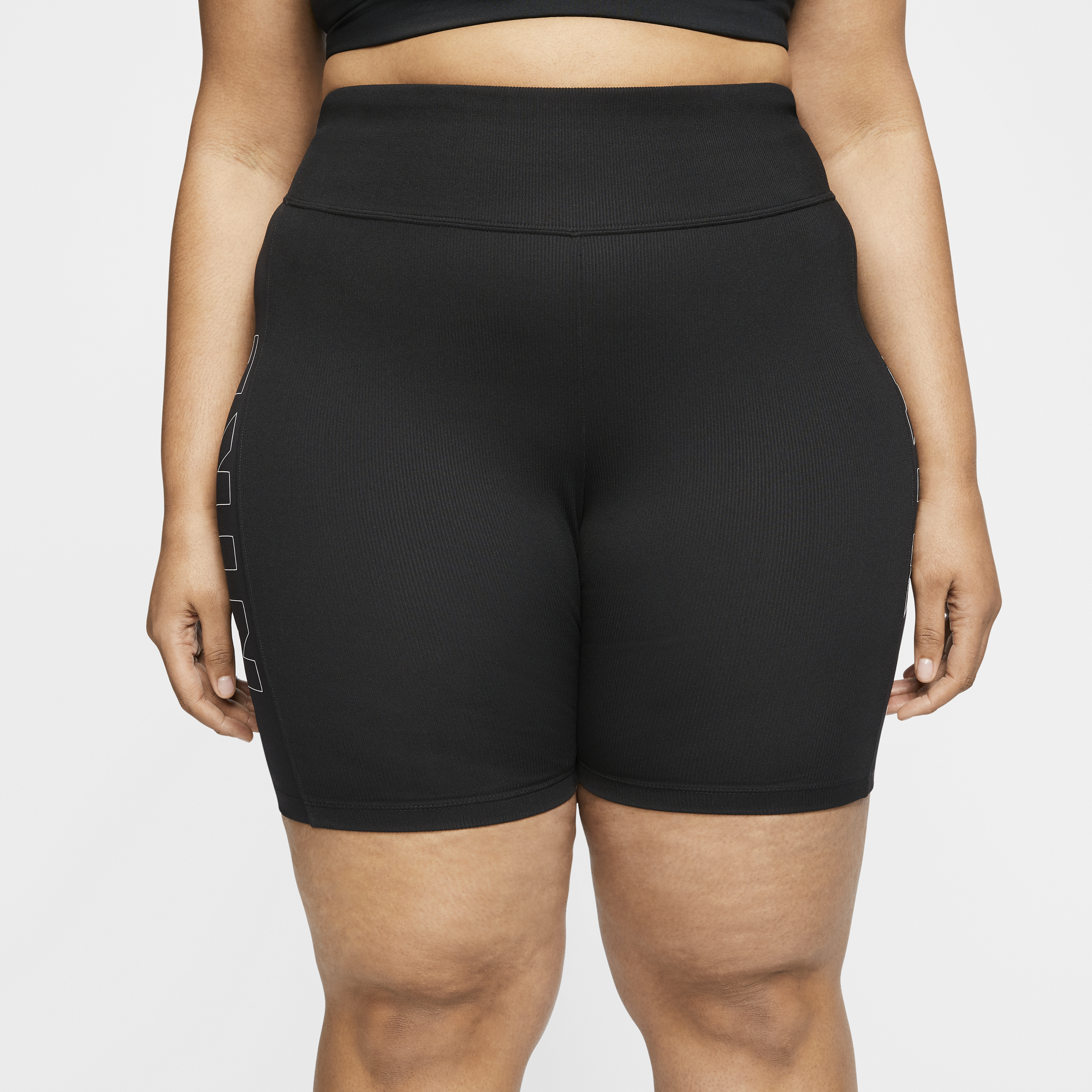 plus size nike compression shorts