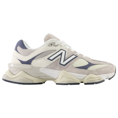 New Balance 9060 Low-top Suede And Mesh Sneakers In White/grey/tan
