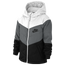 Nike NSW Filled Jacket - Boys' Grade School White/Smoke Grey/Black