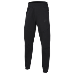 Boys' Grade School - Nike NSW Tech Fleece Pants - Black/Black