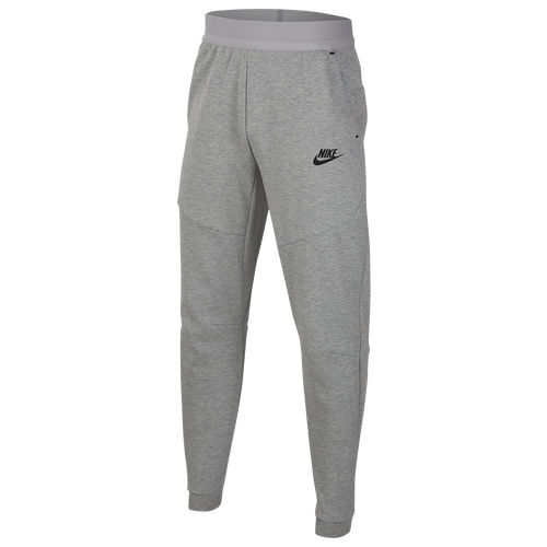 

Boys Nike Nike NSW Tech Fleece Pants - Boys' Grade School Black/Dk Grey Heather Size M