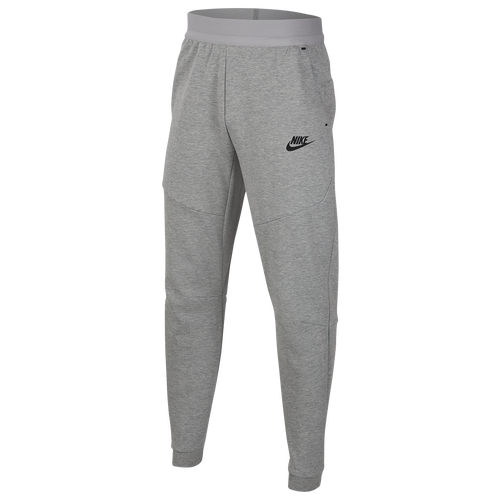 

Boys Nike Nike NSW Tech Fleece Pants - Boys' Grade School Black/Dk Grey Heather Size S