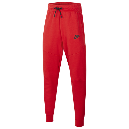 

Boys Nike Nike NSW Tech Fleece Pants - Boys' Grade School University Red/Black Size M