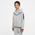 Nike NSW Tech Fleece Full-Zip - Girls' Grade School Dark Grey Heather/Black