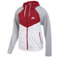 Nike Team Windrunner Jacket - Women's Scarlet/White/Wolf Grey