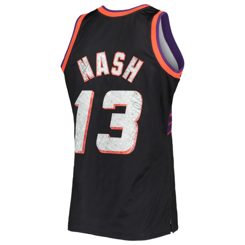 

Mitchell & Ness Mens Steve Nash Mitchell & Ness Suns 75th Anniversary Jersey - Mens Black/Black Size S