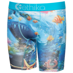 Boys' Grade School - Ethika Graphic Briefs - Blue/Orange