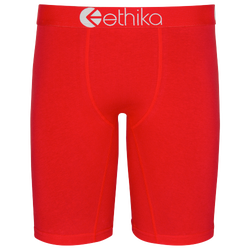 Boys' Grade School - Ethika Graphic Briefs - Red/Red