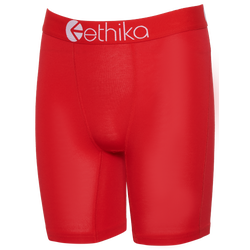 Boys' Grade School - Ethika Cotton Briefs - Red/Red