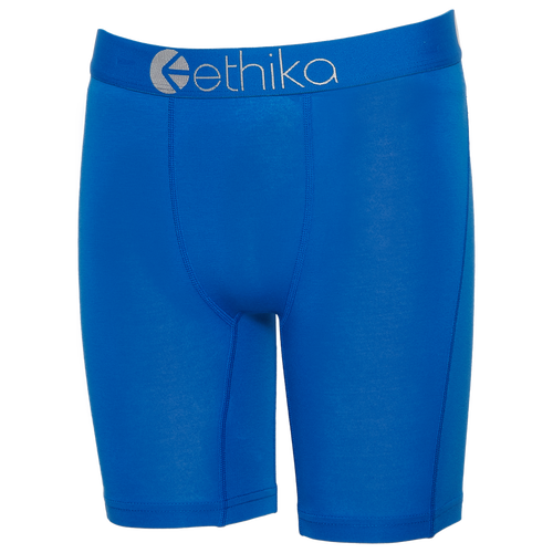 

Boys Ethika Ethika Cotton Briefs - Boys' Grade School Blue/Blue Size L