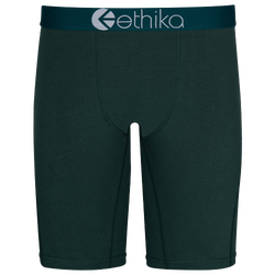 Boys' Grade School - Ethika Cotton Briefs - Victory Green/Victory Green