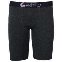 Boys' Grade School - Ethika Cotton Briefs - Dark Heather Gray/Dark Heather Gray