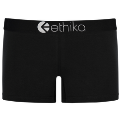 Girls' Grade School - Ethika Basic Midnight Underwear - Black/White