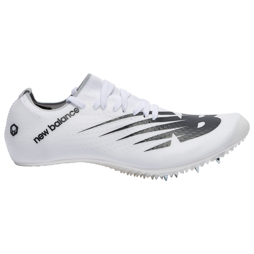 New Balance Sigma Aria - Men's Sprint Spikes - White / Black - USDSGMAW-D