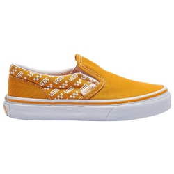 Boys' Preschool - Vans Classic Slip On - Yellow/White