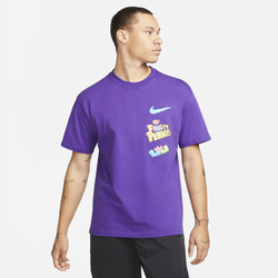 Men's - Nike Air Max 90 T-Shirt - Purple/Blue
