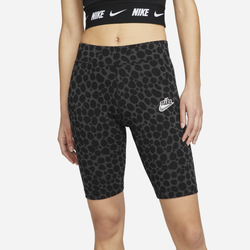 Women's - Nike NSW Essential Bike Shorts - Black/Gray