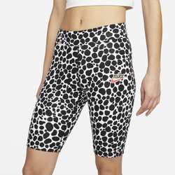 Women's - Nike NSW Essential Bike Shorts - White/Black