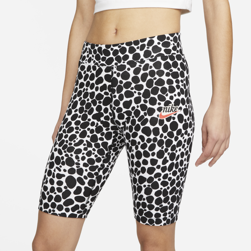 

Nike Womens Nike NSW Essential Bike Shorts - Womens White/Black Size S